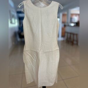 Same linen, Elegant Cream dress